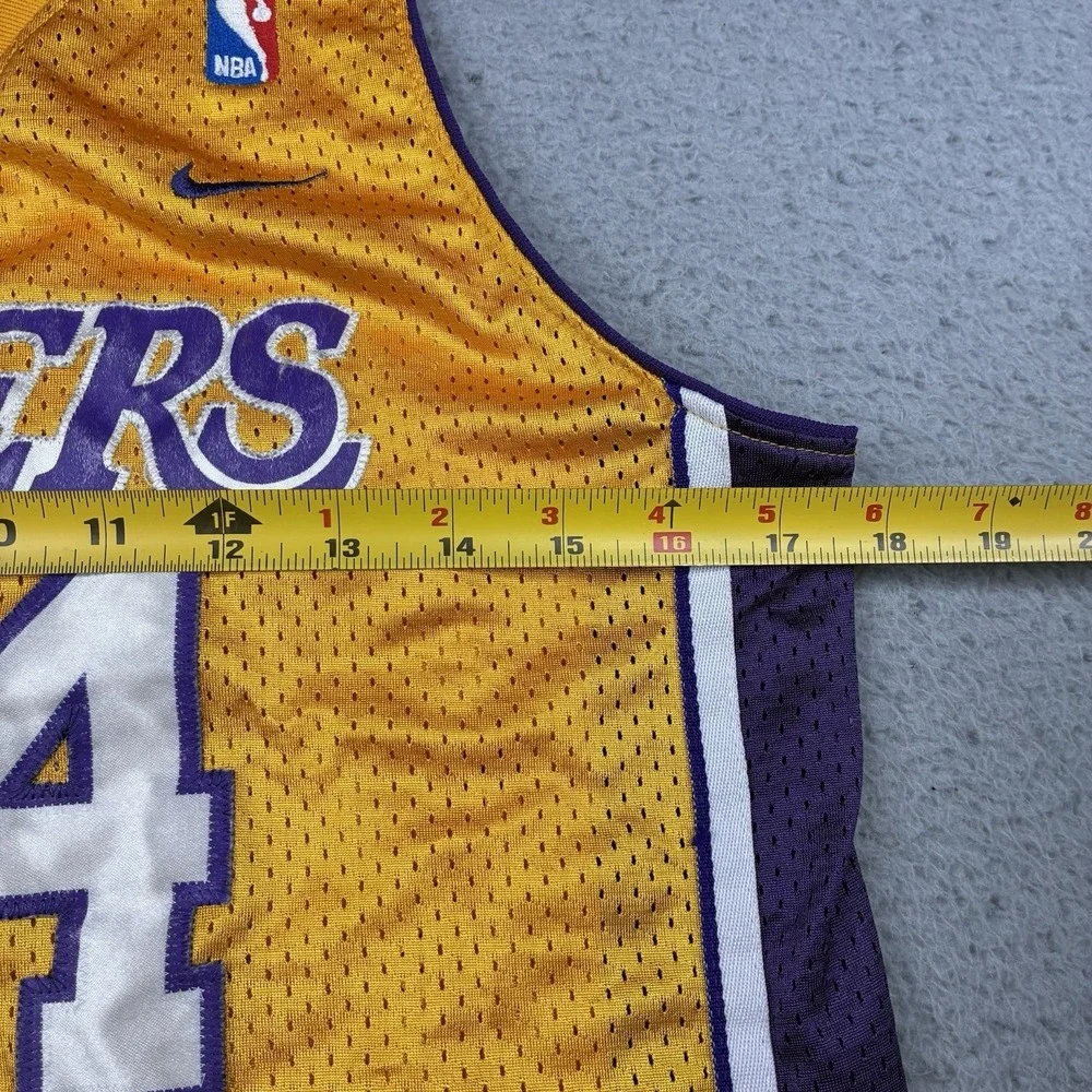 Vintage Nike Shaquille O'Neal LA Lakers‎ Swingman Jersey Youth L Y2K NBA